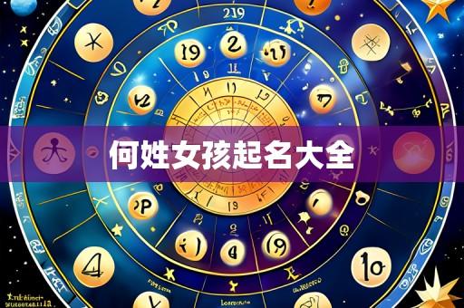 何姓女孩起名大全