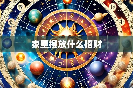 家里摆放什么招财