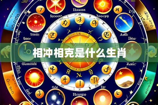 相冲相克是什么生肖