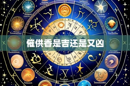 催供香是吉还是又凶