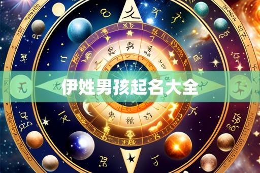 伊姓男孩起名大全