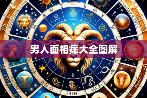 男人面相痣大全图解