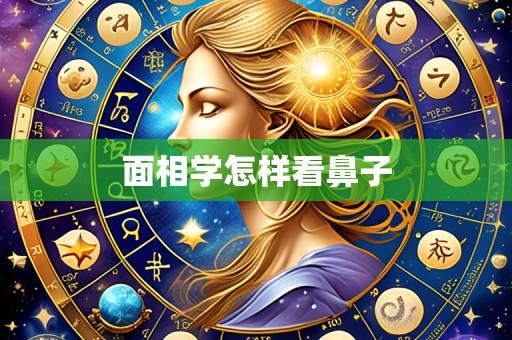 面相学怎样看鼻子