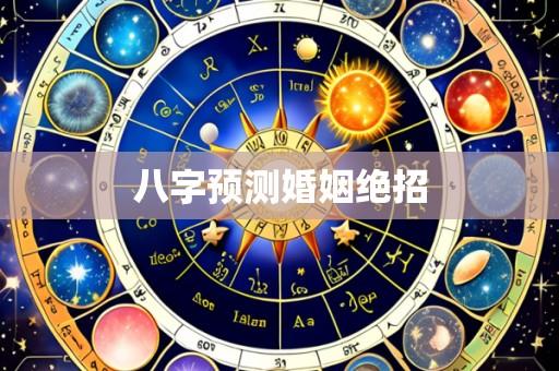 八字预测婚姻绝招
