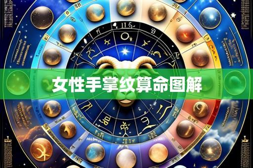 女性手掌纹算命图解
