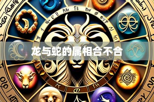 龙与蛇的属相合不合