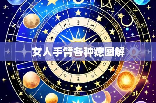 女人手臂各种痣图解