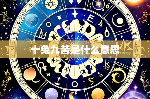十兔九苦是什么意思