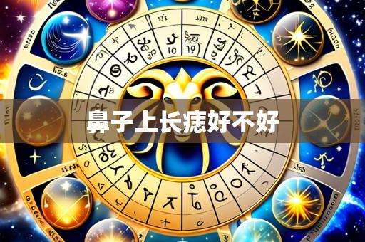鼻子上长痣好不好