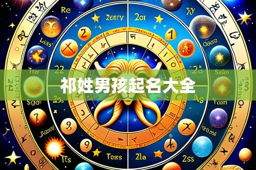 祁姓男孩起名大全