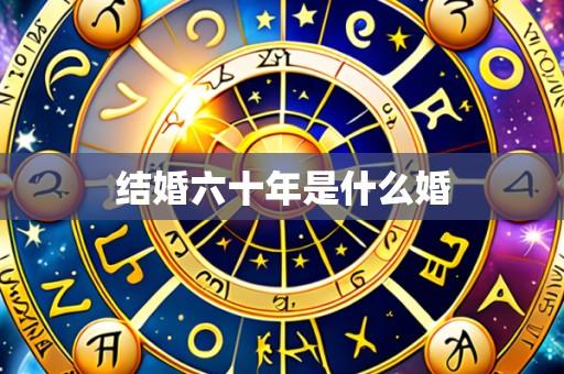 结婚六十年是什么婚