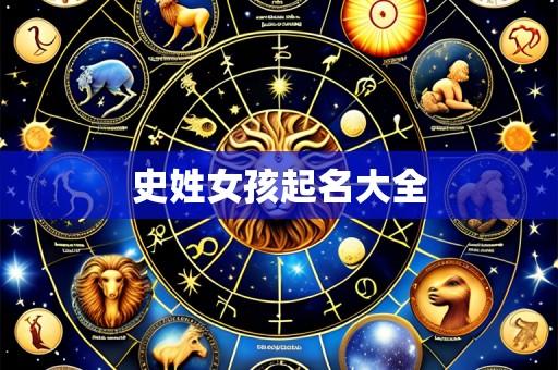 史姓女孩起名大全