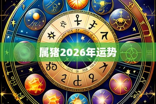 属猪2026年运势