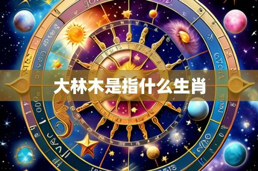 大林木是指什么生肖