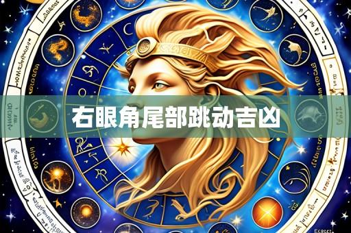右眼角尾部跳动吉凶