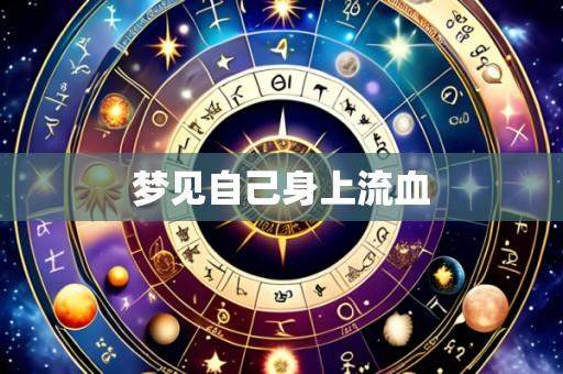 梦见自己身上流血