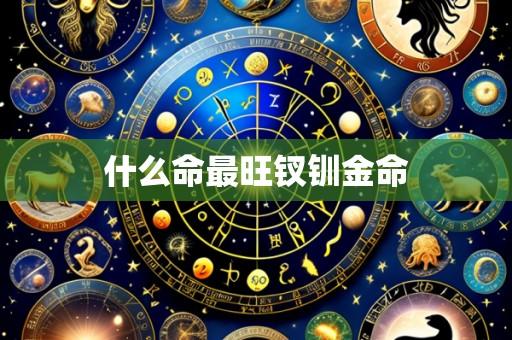 什么命最旺钗钏金命