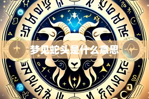 梦见蛇头是什么意思