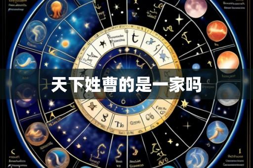 天下姓曹的是一家吗