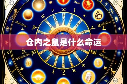 仓内之鼠是什么命运
