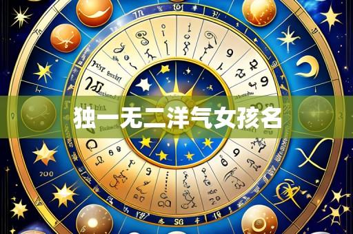 独一无二洋气女孩名