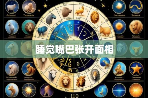 睡觉嘴巴张开面相