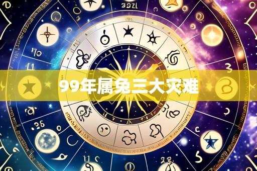 99年属兔三大灾难