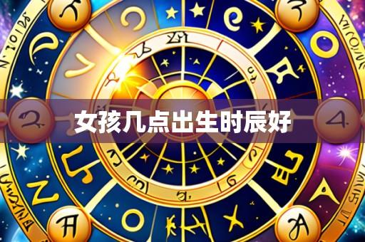 女孩几点出生时辰好