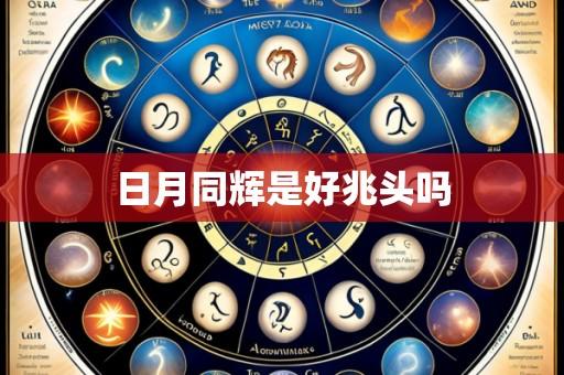 日月同辉是好兆头吗