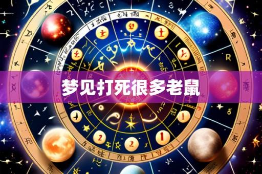 梦见打死很多老鼠