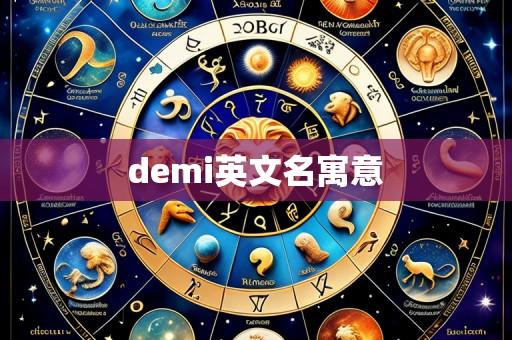 demi英文名寓意