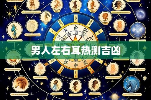 男人左右耳热测吉凶