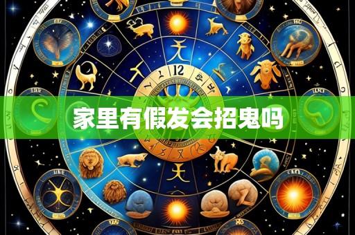 家里有假发会招鬼吗
