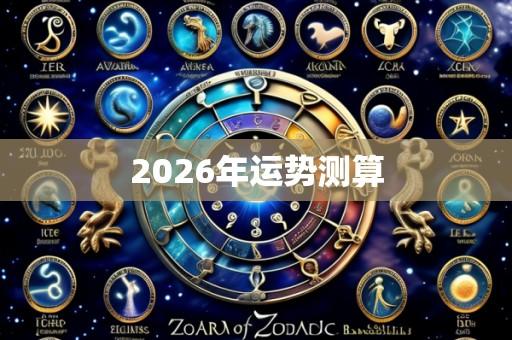 2026年运势测算