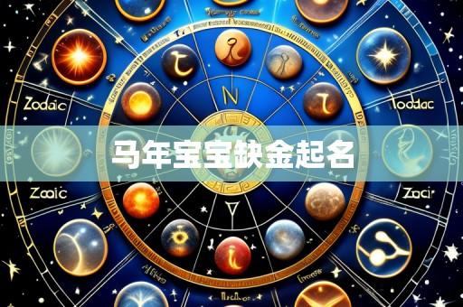马年宝宝缺金起名