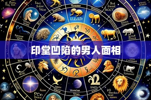 印堂凹陷的男人面相