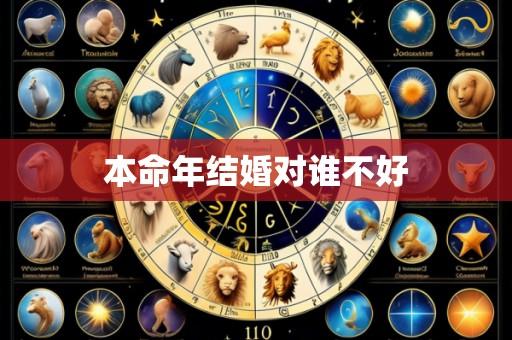 本命年结婚对谁不好