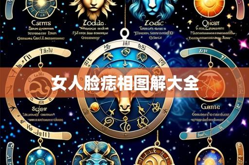 女人脸痣相图解大全