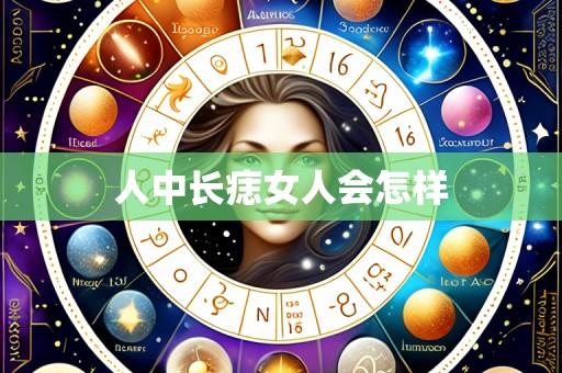 人中长痣女人会怎样