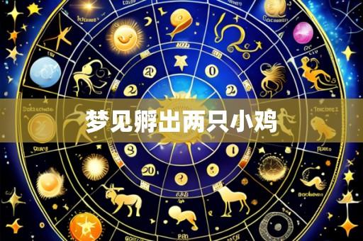 梦见孵出两只小鸡