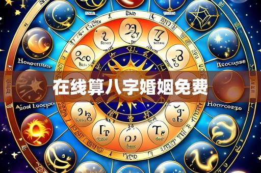 在线算八字婚姻免费