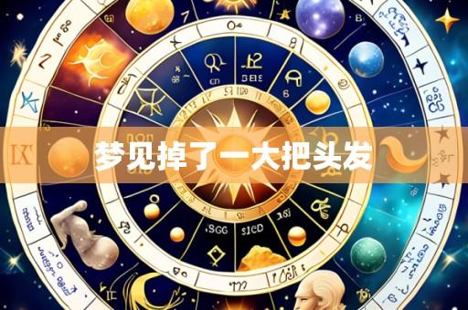梦见掉了一大把头发