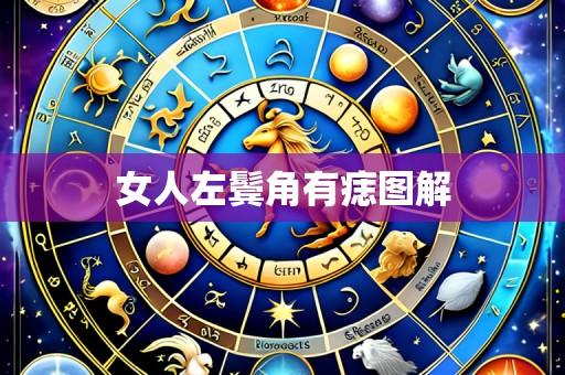 女人左鬓角有痣图解
