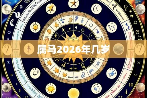 属马2026年几岁