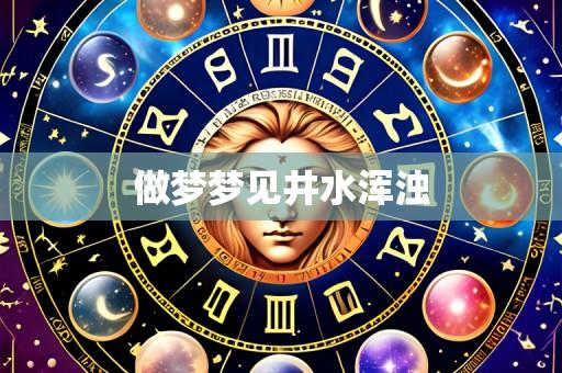 做梦梦见井水浑浊