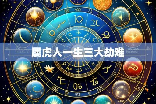 属虎人一生三大劫难