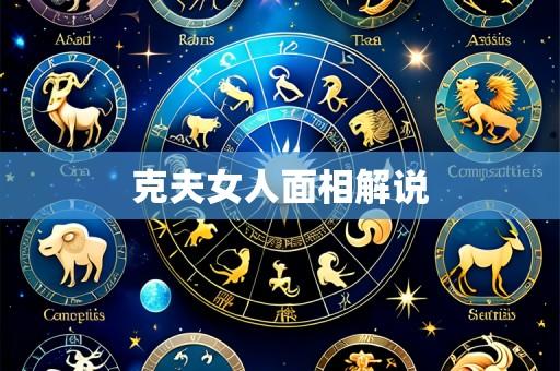 克夫女人面相解说