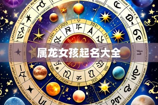 属龙女孩起名大全