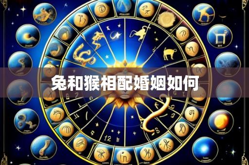 兔和猴相配婚姻如何