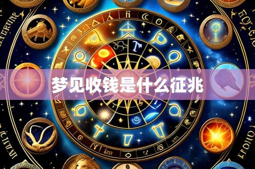 梦见收钱是什么征兆